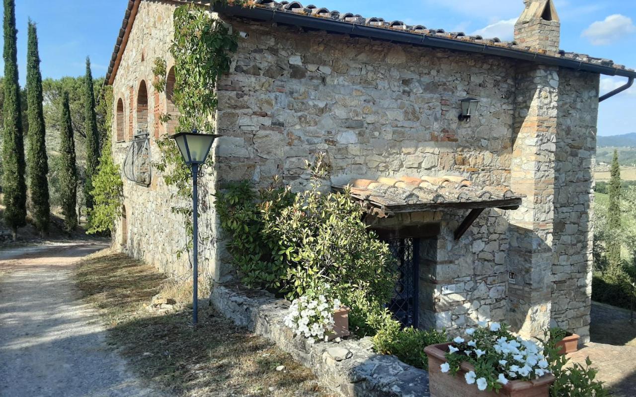 Celle Di Lecchi Nel Chianti Villa San Sano Exteriör bild