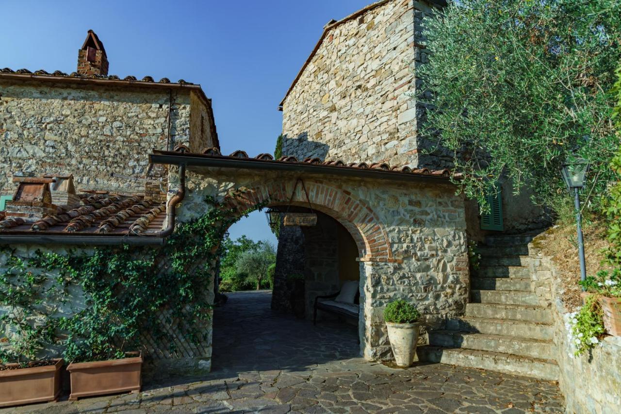 Celle Di Lecchi Nel Chianti Villa San Sano Exteriör bild