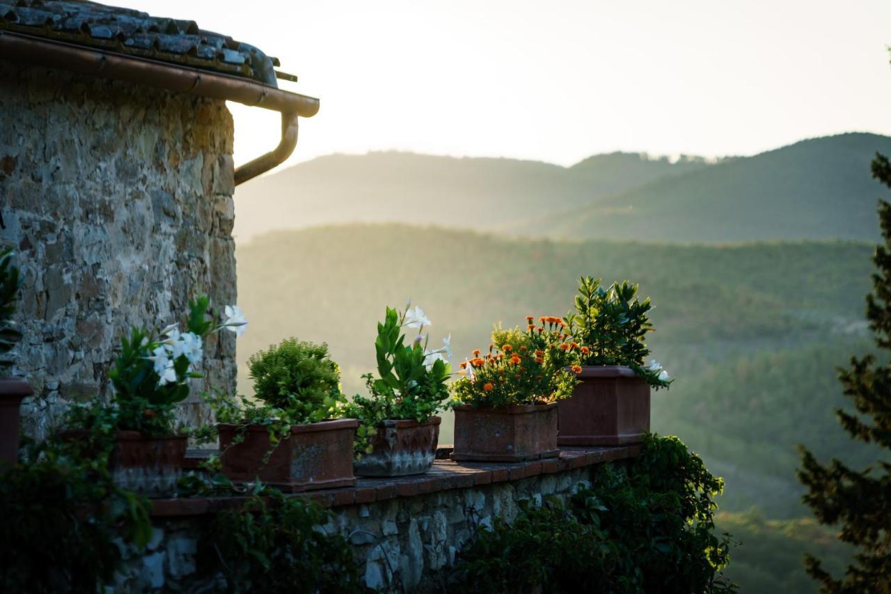 Celle Di Lecchi Nel Chianti Villa San Sano Exteriör bild