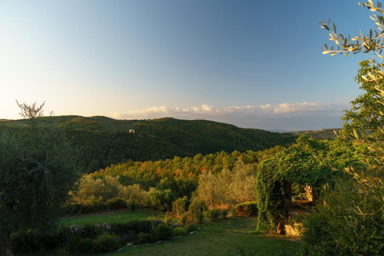 Celle Di Lecchi Nel Chianti Villa San Sano Exteriör bild