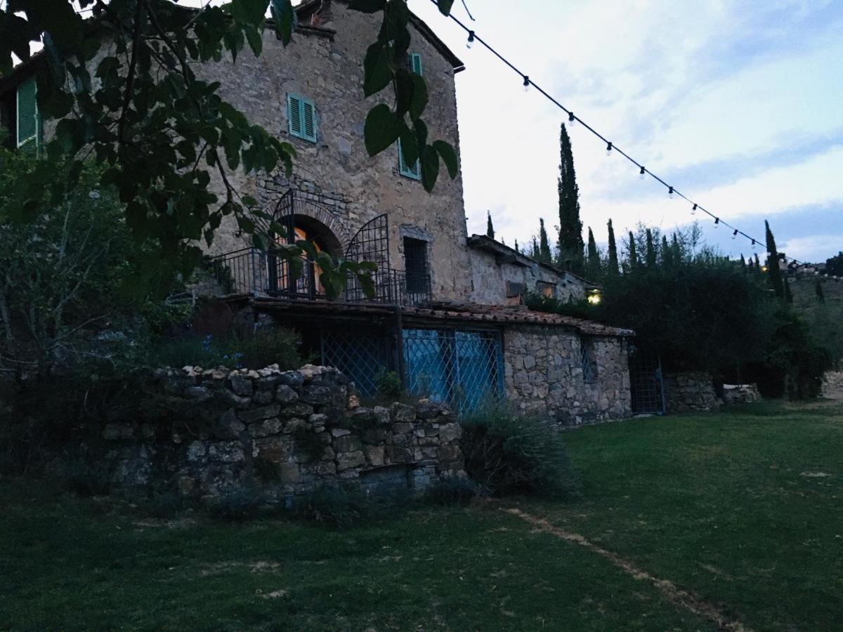 Celle Di Lecchi Nel Chianti Villa San Sano Exteriör bild