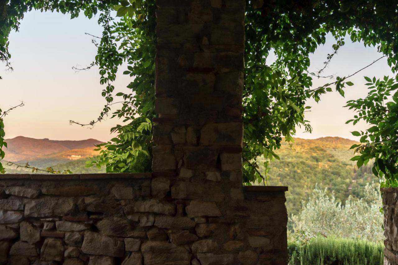 Celle Di Lecchi Nel Chianti Villa San Sano Exteriör bild