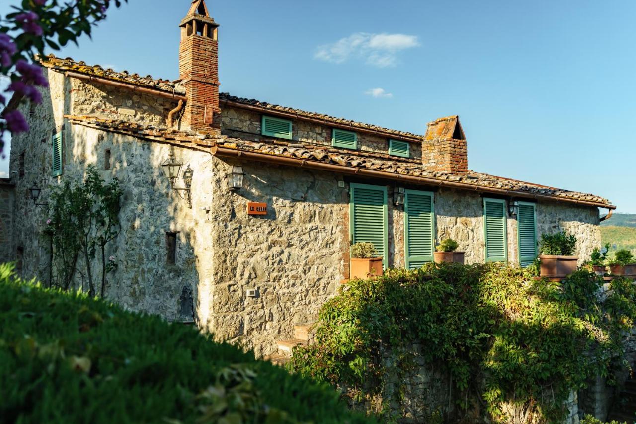 Celle Di Lecchi Nel Chianti Villa San Sano Exteriör bild