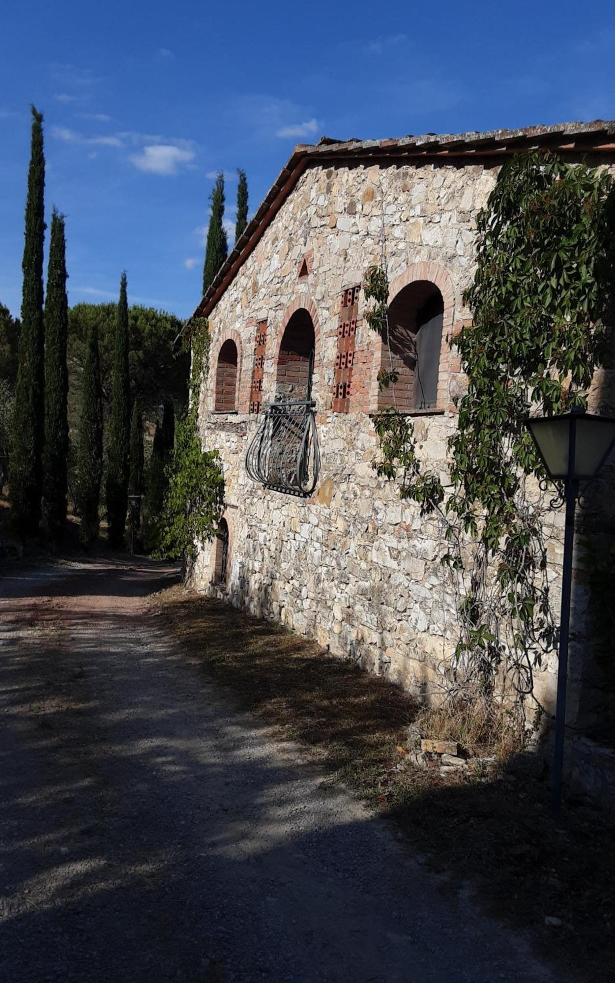 Celle Di Lecchi Nel Chianti Villa San Sano Exteriör bild