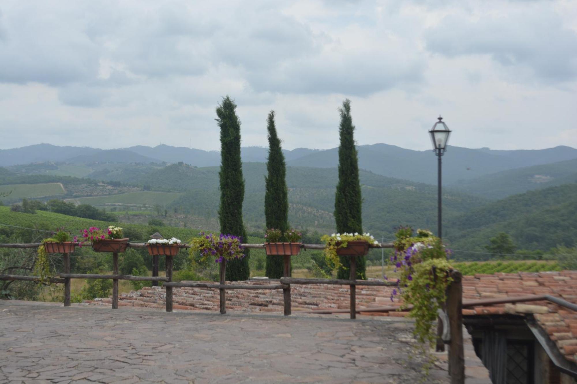 Celle Di Lecchi Nel Chianti Villa San Sano Exteriör bild