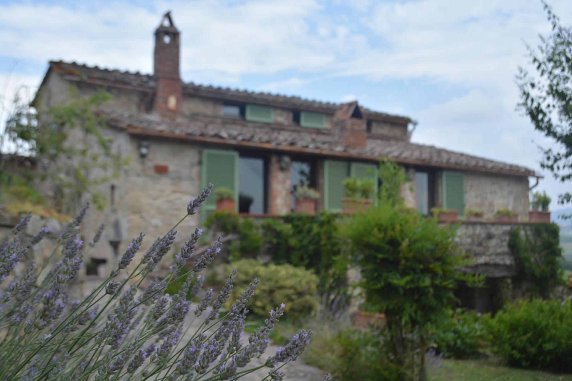 Celle Di Lecchi Nel Chianti Villa San Sano Exteriör bild