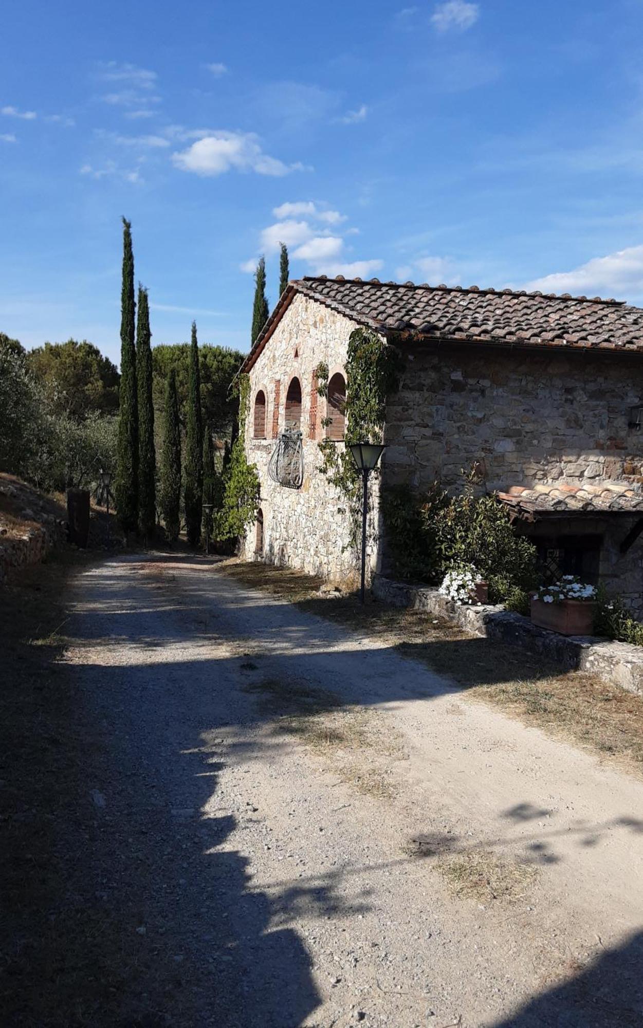 Celle Di Lecchi Nel Chianti Villa San Sano Exteriör bild