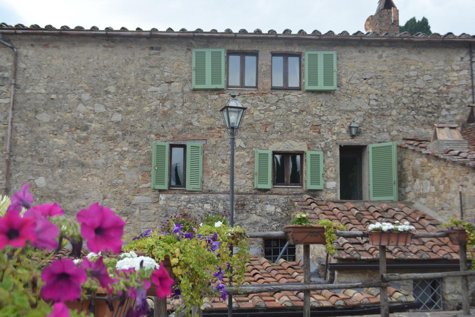 Celle Di Lecchi Nel Chianti Villa San Sano Exteriör bild