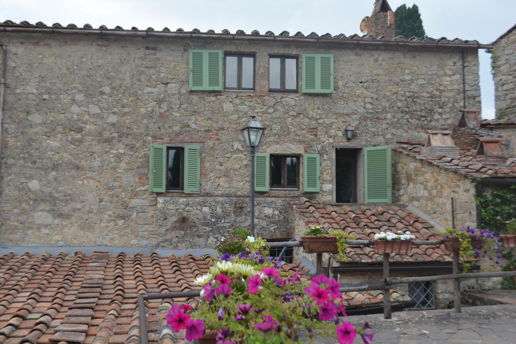 Celle Di Lecchi Nel Chianti Villa San Sano Exteriör bild